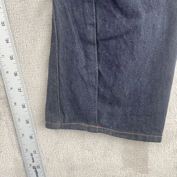 G-STAR RAW Arc Icon 3D Jeans Men 36x32 Dark Blue Slim Fit Button Fly NWOT $200